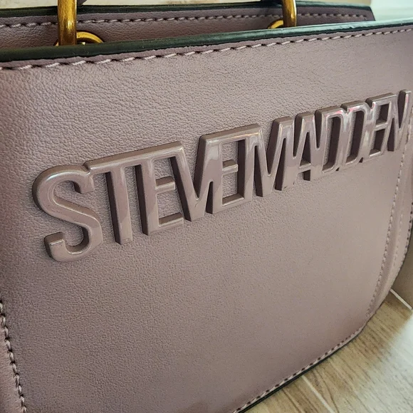 Steve Madden Bevelyn Purse Crossbody Plum Brand New With Tags - Picture 11 of 17